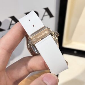 Đồng Hồ Hublot Orlinski King Gold Đính Full Đá Màu Trắng 40mm (2)