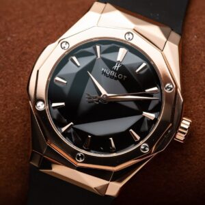 Đồng Hồ Hublot Orlinski King Gold Replica 11 Màu Đen APS 40mm (1)