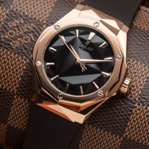 Đồng Hồ Hublot Orlinski King Gold Replica 11 Màu Đen APS 40mm (1)