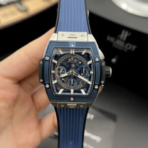 Đồng Hồ Hublot Spirit Of Big Bang Titanium Màu Xanh Dương 42mm (4)