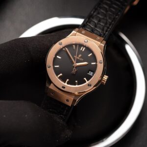 Đồng Hồ Nữ Hublot Classic Fusion King Gold Replica 33mm (6)
