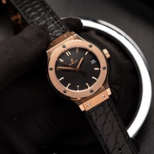 Đồng Hồ Nữ Hublot Classic Fusion King Gold Replica 33mm (6)