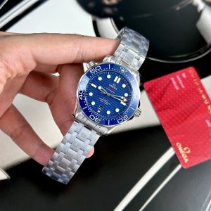 Đồng Hồ Omega Seamaster Replica 1:1 Mặt Xanh Dương VSF (3)