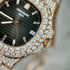 Đồng Hồ Patek Philippe 5711 Tinh Chỉnh Độ Kim Cương Moissanite 3K 40mm (1)