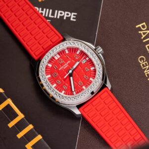 Đồng Hồ Patek Philippe Aquanaut 5067G Màu Đỏ Rep 11 PPF 35 (6)