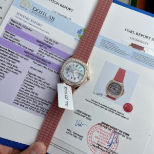 Đồng Hồ Patek Philippe Aquanaut 5072R Bọc Vàng Độ Kim Cương Moissanite 35 (1)