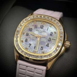 Đồng Hồ Patek Philippe Aquanaut 5072R Nữ Màu Hồng PPF (2)