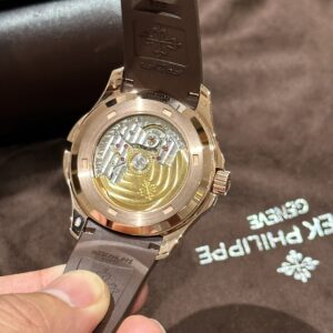 Đồng Hồ Patek Philippe Aquanaut 5164R Bọc Vàng Thật ZF 40 (2)