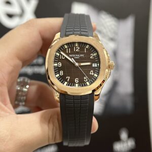 Đồng Hồ Patek Philippe Aquanaut 5167 Bọc Vàng Mặt Chocolate 3K 40mm (1)