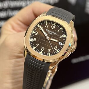 Đồng Hồ Patek Philippe Aquanaut 5167 Bọc Vàng Mặt Chocolate 3K 40mm (1)