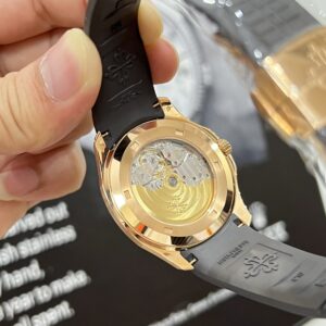 Đồng Hồ Patek Philippe Aquanaut 5167 Bọc Vàng Mặt Chocolate 3K 40mm (1)