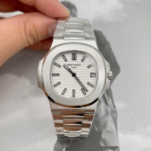 Đồng Hồ Patek Philippe Nautilus 5711 Mặt Trắng Replica 3KF 40mm (1)