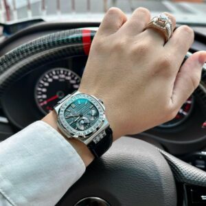 Đồng Hồ Patek Philippe Nautilus 5724G Replica Mặt Xám GRF 40mm (3)