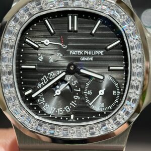 Đồng Hồ Patek Philippe Nautilus 5724G Replica Mặt Xám GRF 40mm (6)