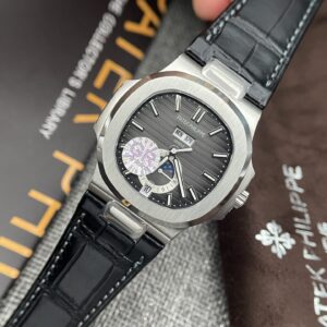 Đồng Hồ Patek Philippe Nautilus 5726 Fake 11 Nam Dây Da GRF 40mm (7)