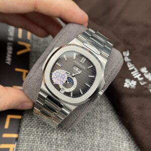 Đồng Hồ Patek Philippe Nautilus 5726 Super Fake 11 Mặt Xám GRF 40mm (1)