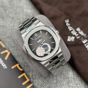 Đồng Hồ Patek Philippe Nautilus 5726 Super Fake 11 Mặt Xám GRF 40mm (1)