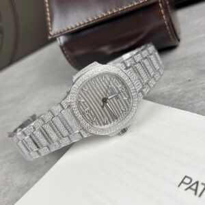 Đồng Hồ Patek Philippe Nautilus 7118 Đính Full Đá Replica 11 35 (7)