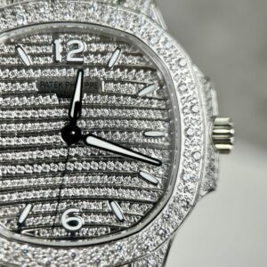 Đồng Hồ Patek Philippe Nautilus 7118 Đính Full Đá Replica 11 35 (7)