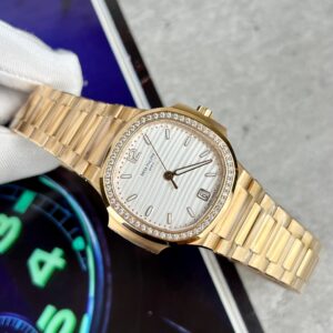 Đồng Hồ Patek Philippe Nữ Nautilus 7118 Đính Đá 3KF (3)