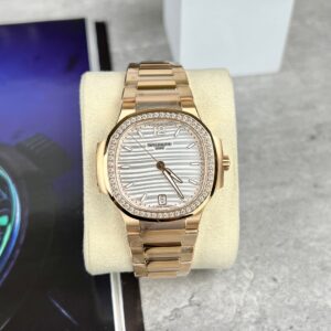 Đồng Hồ Patek Philippe Nữ Nautilus 7118 Đính Đá 3KF (3)