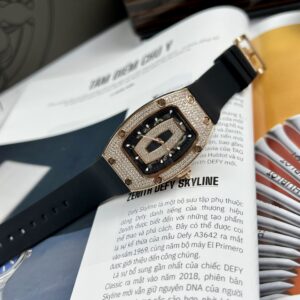 Đồng Hồ Richard Mille RM007 Replica 11 Rose Gold Đính Full Đá 36mm (6)