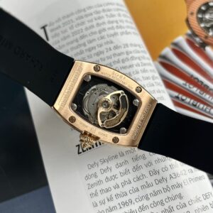 Đồng Hồ Richard Mille RM007 Replica 11 Rose Gold Đính Full Đá 36mm (6)