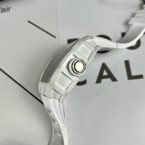 Đồng Hồ Richard Mille RM055 Fake Cao Cấp Màu Trắng 45mm (6)