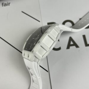 Đồng Hồ Richard Mille RM055 Fake Cao Cấp Màu Trắng 45mm (6)