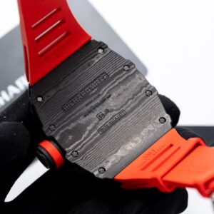 Đồng Hồ Richard Mille RM35-01 Replica 11 Dây Cao Su Đỏ 45mm (2)