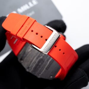 Đồng Hồ Richard Mille RM35-01 Replica 11 Dây Cao Su Đỏ 45mm (2)