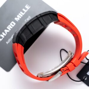 Đồng Hồ Richard Mille RM35-01 Replica 11 Dây Cao Su Đỏ 45mm (2)