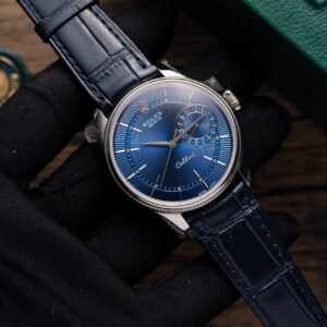 Đồng Hồ Rolex Cellini Date 50519 Mặt Số Xanh Rep 11 39mm (7)