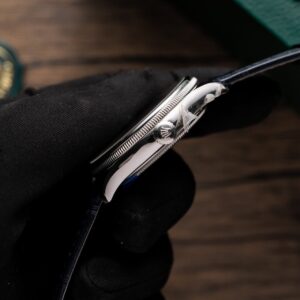 Đồng Hồ Rolex Cellini Date 50519 Mặt Số Xanh Rep 11 39mm (7)