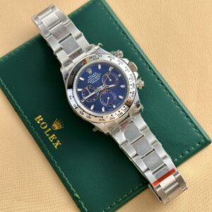 Đồng Hồ Rolex Cosmograph Daytona 1165069 Tinh Chỉnh Nặng Mặt Xanh Blue 40mm (9)