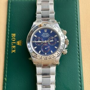 Đồng Hồ Rolex Cosmograph Daytona 1165069 Tinh Chỉnh Nặng Mặt Xanh Blue 40mm (9)