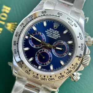 Đồng Hồ Rolex Cosmograph Daytona 1165069 Tinh Chỉnh Nặng Mặt Xanh Blue 40mm (9)