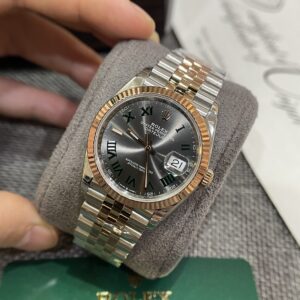 Đồng Hồ Rolex DateJust 126231 Dây Demi Mặt Wimbledon VS Factory 36mm (4)