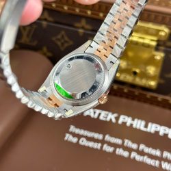 Đồng Hồ Rolex DateJust 126231 Màu Demi Mặt Xếp Gạch Xám Đậm VSF 36mm (2)