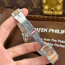 Đồng Hồ Rolex DateJust 126231 Màu Demi Mặt Xếp Gạch Xám Đậm VSF 36mm (2)