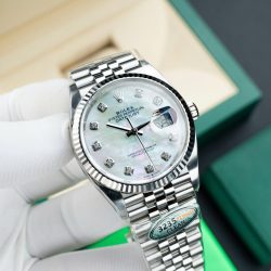Đồng Hồ Rolex DateJust 126234 Mặt Xà Cừ Rep 11 Nhà Máy Clean Cao Cấp Nhất 36mm (4)