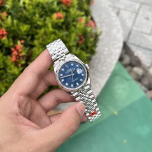 Đồng Hồ Rolex DateJust 126234 Rep 11 Mặt Xanh Dương Nếp Gấp VS 36mm (1)