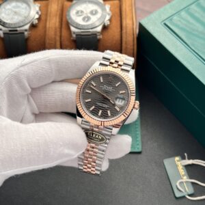 Đồng Hồ Rolex DateJust 126331 Mặt Số Xám Nếp Gấp Clean 41mm (1)