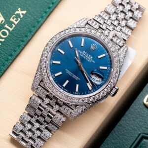 Đồng Hồ Rolex DateJust 126334 Độ Full Kim Cương Moissanite 41mm (1)