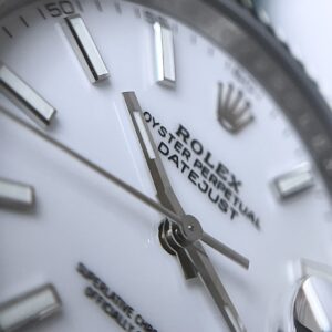 Đồng Hồ Rolex DateJust 126334 Mặt Men Sứ Trắng Nhà Máy Clean 41mm (8)