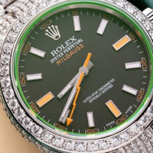 Đồng Hồ Rolex DateJust Độ Kim Cương Moissanite Hong Kong 41mm (3)