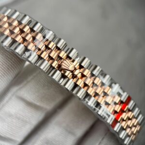 Đồng Hồ Rolex DateJust Nữ Bọc Vàng Mặt Chocolate Cọc La Mã GM 31mm (3)