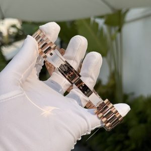 Đồng Hồ Rolex Day-Date 228235 Bọc Vàng 18K Mặt Chocolate GM 176 Gram (5)