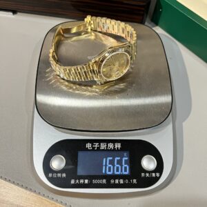 Đồng Hồ Rolex Day-Date 228238 Tinh Chỉnh 166gr GM V2 Like auth 40mm (1)