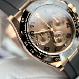 Đồng Hồ Rolex Daytona 116515LN Bọc Vàng Hồng Replica 11 40mm (1)